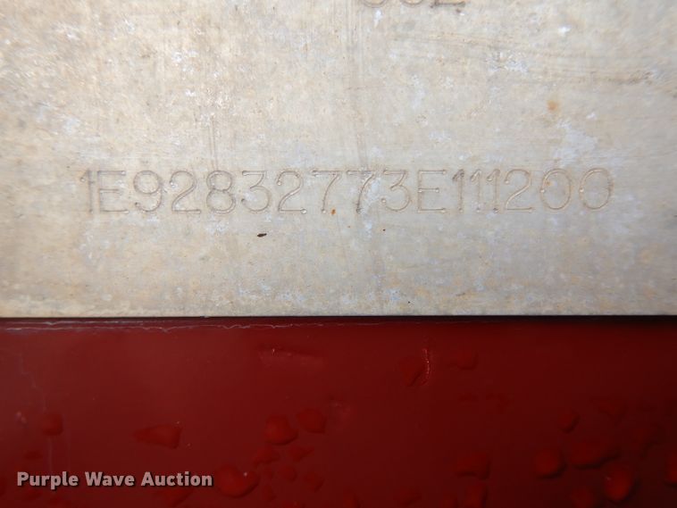 image for item GX9991 2003 Entyre Blackhawk lowboy equipment trailer