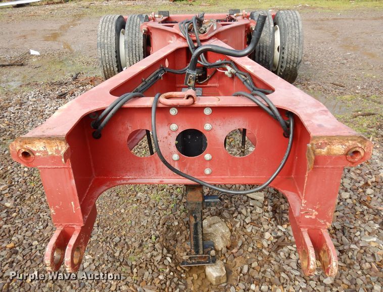 image for item GX9991 2003 Entyre Blackhawk lowboy equipment trailer