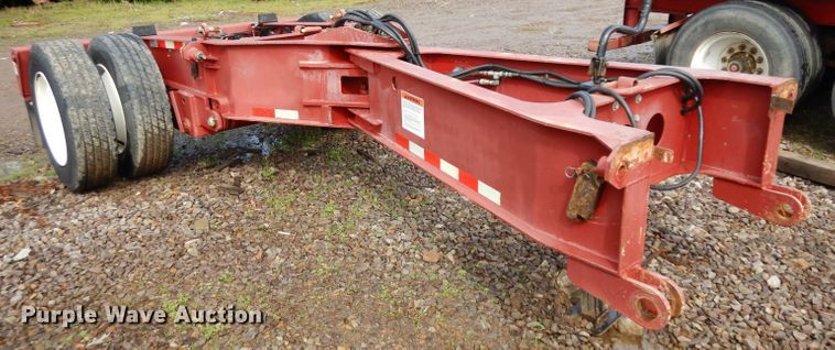 image for item GX9991 2003 Entyre Blackhawk lowboy equipment trailer
