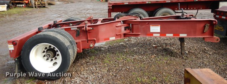 image for item GX9991 2003 Entyre Blackhawk lowboy equipment trailer
