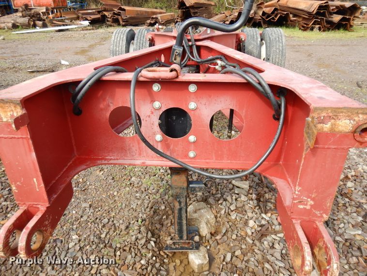 image for item GX9991 2003 Entyre Blackhawk lowboy equipment trailer