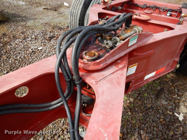 image for item GX9991 2003 Entyre Blackhawk lowboy equipment trailer