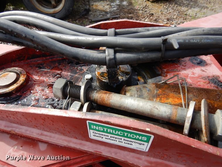 image for item GX9991 2003 Entyre Blackhawk lowboy equipment trailer