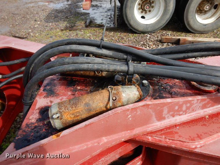 image for item GX9991 2003 Entyre Blackhawk lowboy equipment trailer