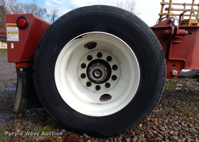 image for item GX9991 2003 Entyre Blackhawk lowboy equipment trailer