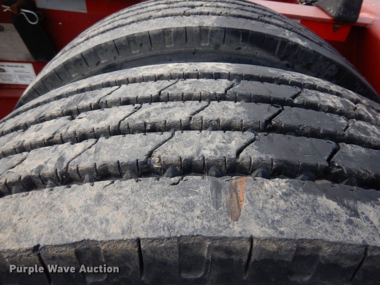 image for item GX9991 2003 Entyre Blackhawk lowboy equipment trailer