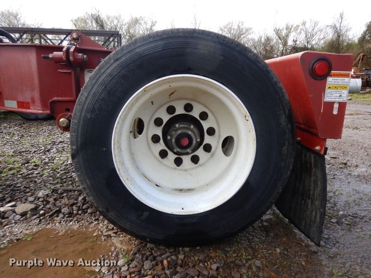 image for item GX9991 2003 Entyre Blackhawk lowboy equipment trailer