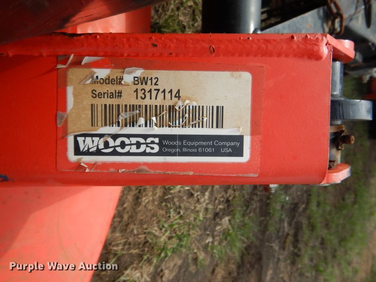 image for item ES9540 Woods BW12 batwing rotary mower
