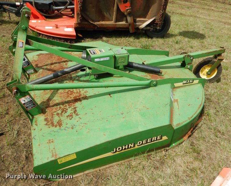 image for item ES9541 John Deere MX6 rotary mower