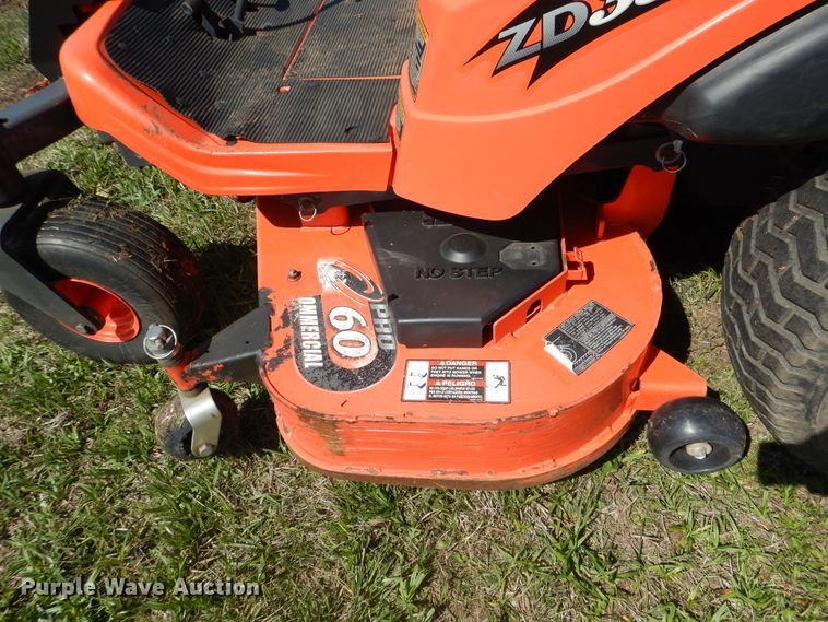 image for item ES9545 Kubota ZD331 ZTR lawn mower