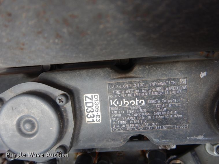 image for item ES9546 2013 Kubota ZD331 ZTR lawn mower