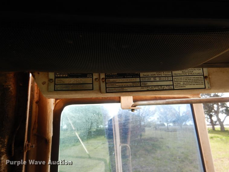 image for item ES9548 1980 Case 2290 tractor