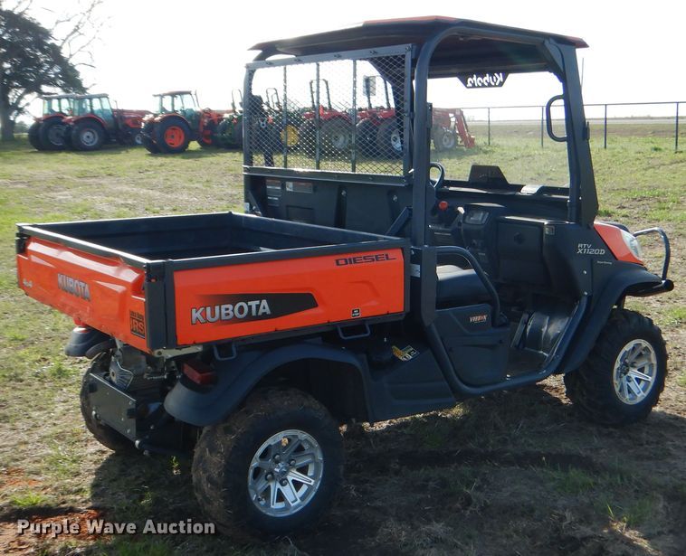 image for item ES9550 2014 Kubota RTV-X1120D utility vehicle