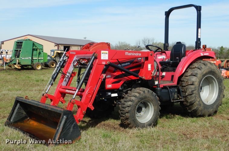 image for item ES9551 2014 Mahindra 2555 MFWD tractor