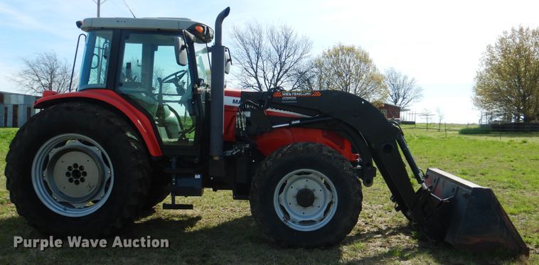 image for item ES9553 2009 Massey-Ferguson 5475 MFWD tractor