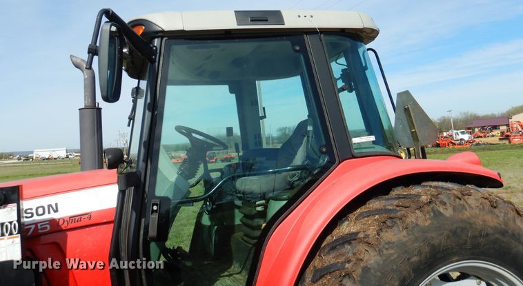 image for item ES9553 2009 Massey-Ferguson 5475 MFWD tractor