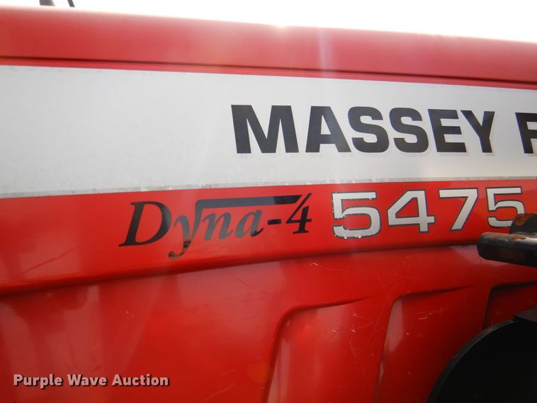 image for item ES9553 2009 Massey-Ferguson 5475 MFWD tractor