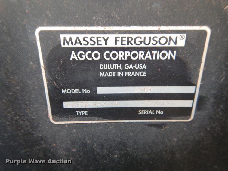 image for item ES9554 2004 Massey-Ferguson 5445 tractor