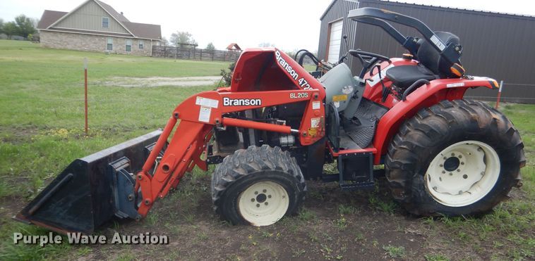 image for item ES9558 2007 Branson 4720i MFWD tractor