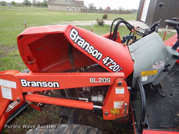 image for item ES9558 2007 Branson 4720i MFWD tractor