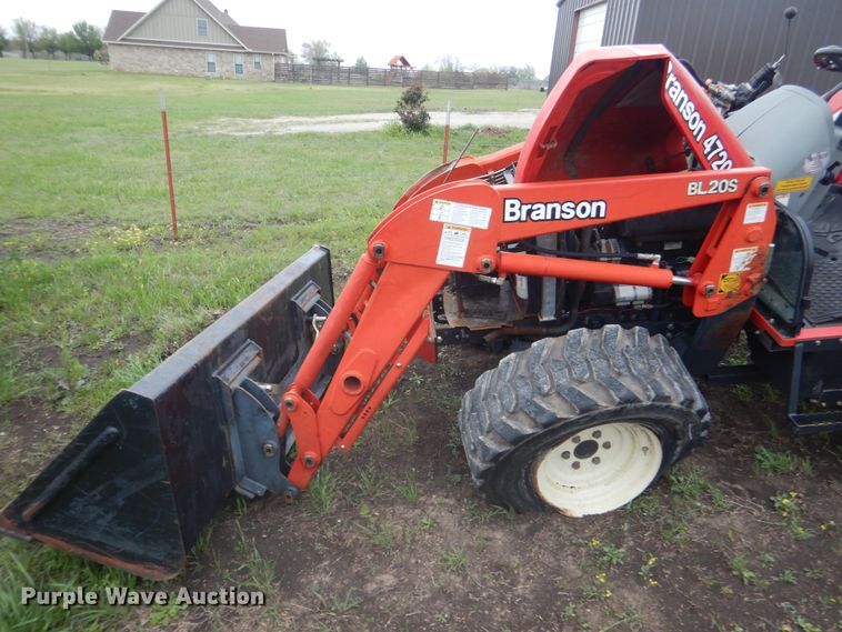 image for item ES9558 2007 Branson 4720i MFWD tractor