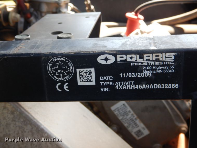 image for item ES9570 2010 Polaris Ranger 400 R10RH45AH utility vehicle