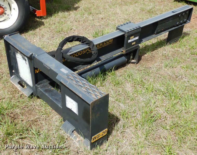 image for item ES9572 M&M WS-20 skid steer wood splitter