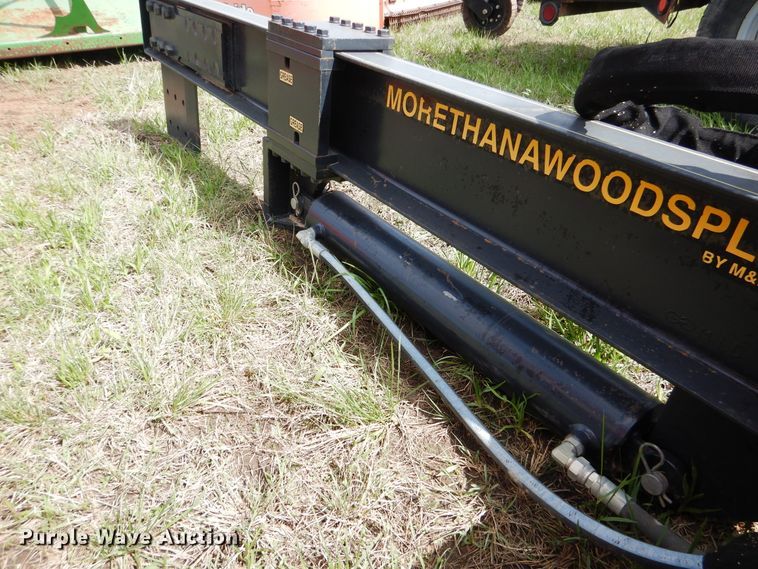image for item ES9572 M&M WS-20 skid steer wood splitter