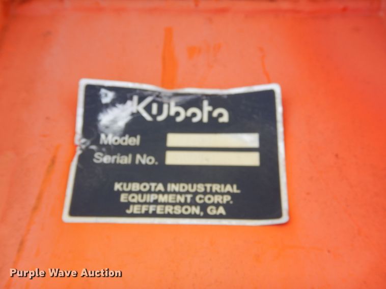 image for item ES9584 (2) Kubota backhoe buckets