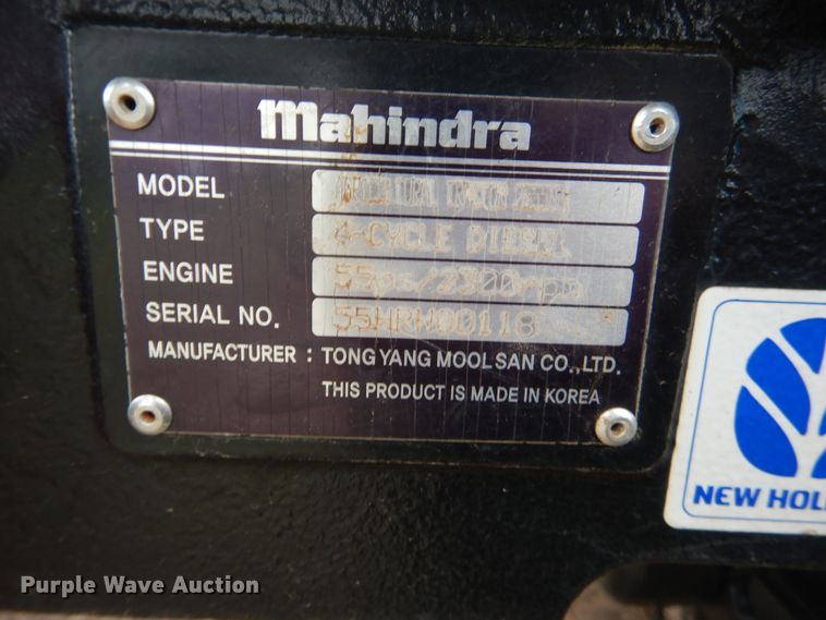 image for item ES9588 2014 Mahindra 2555 MFWD tractor