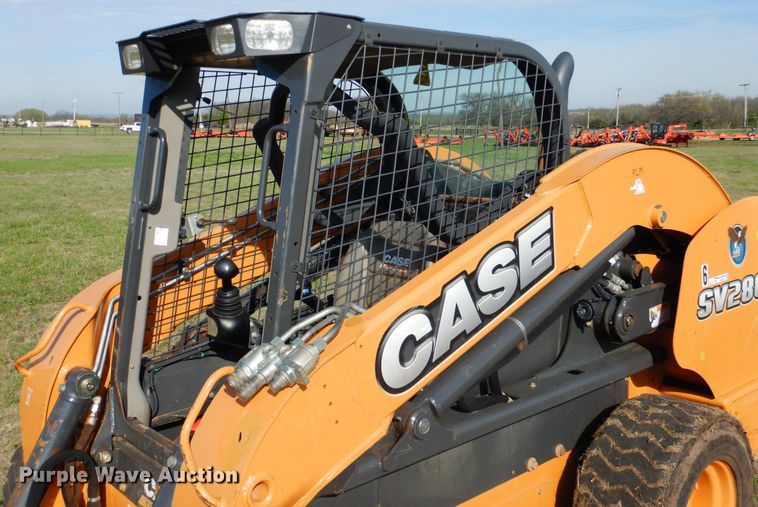 2016 Case SV280 skid steer loader in Davis, OK | Item ES9590 sold