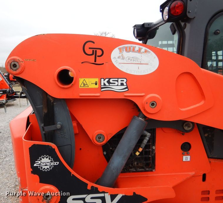 image for item ES9595 2016 Kubota SSV75  skid steer loader