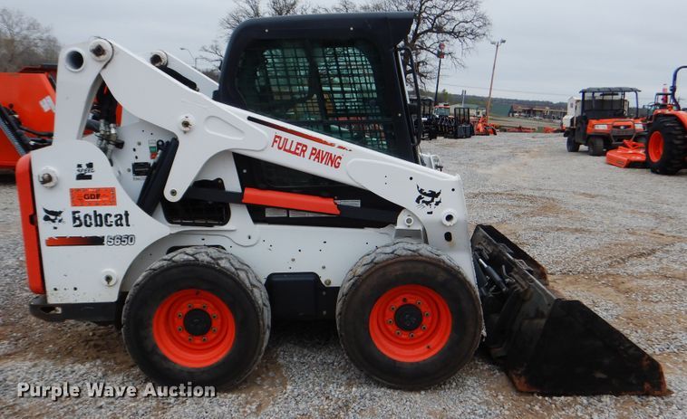 image for item ES9596 2016 Bobcat S650  skid steer loader