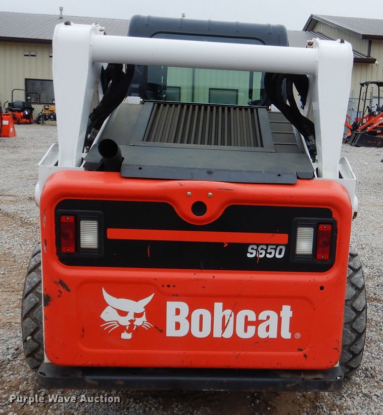 image for item ES9596 2016 Bobcat S650  skid steer loader