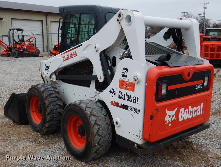image for item ES9596 2016 Bobcat S650  skid steer loader