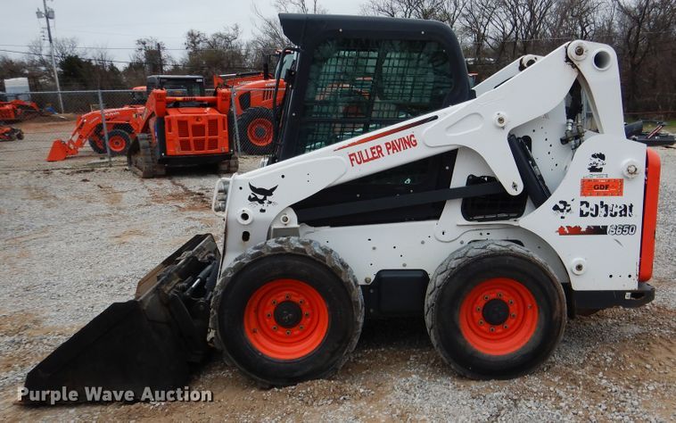 image for item ES9596 2016 Bobcat S650  skid steer loader