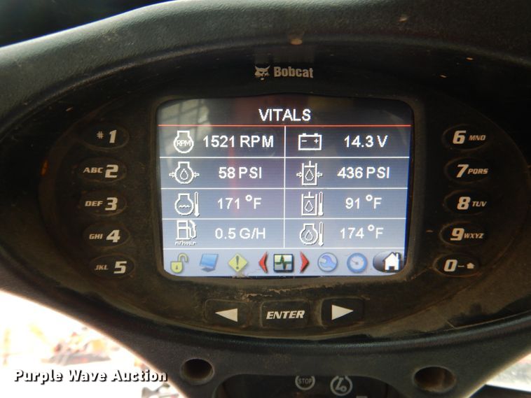 image for item ES9596 2016 Bobcat S650  skid steer loader