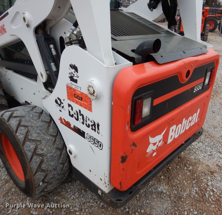 image for item ES9596 2016 Bobcat S650  skid steer loader