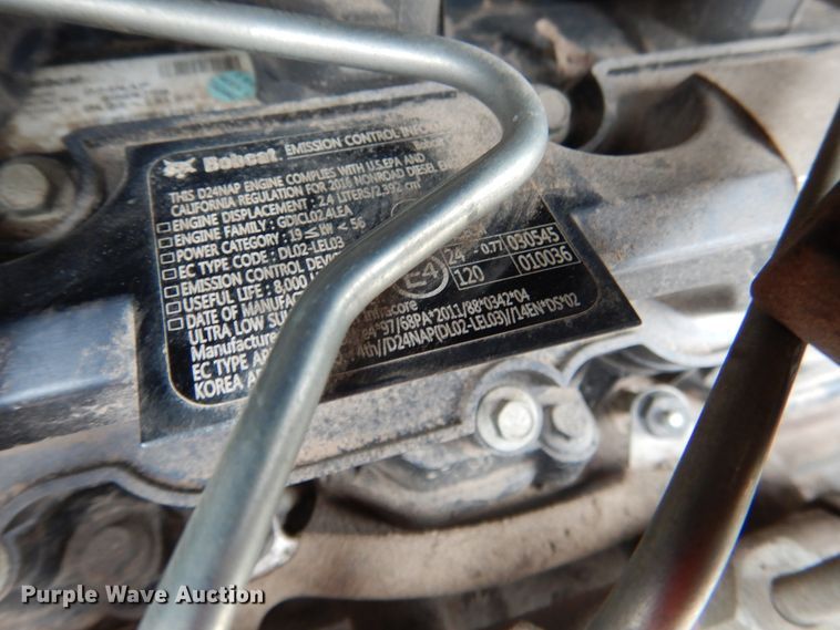 image for item ES9596 2016 Bobcat S650  skid steer loader