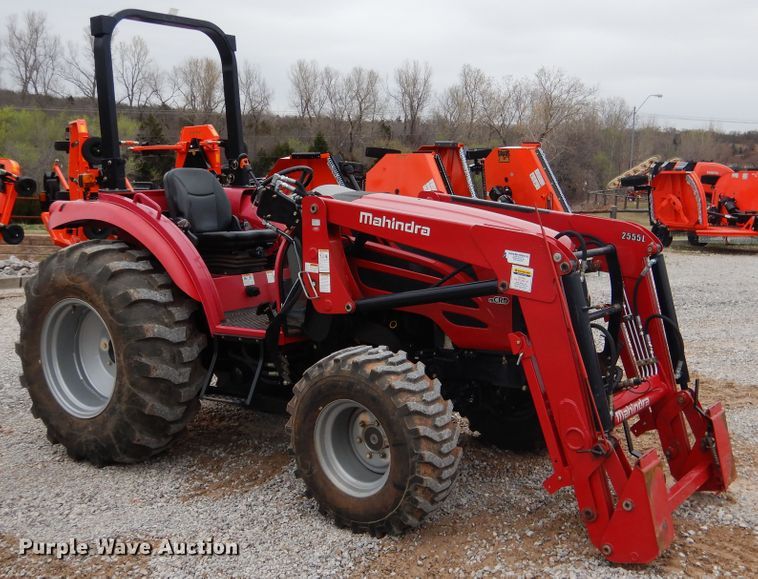 image for item ES9598 2016 Mahindra 2555 MFWD tractor