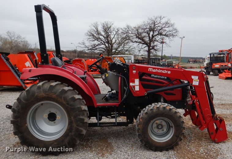 image for item ES9598 2016 Mahindra 2555 MFWD tractor