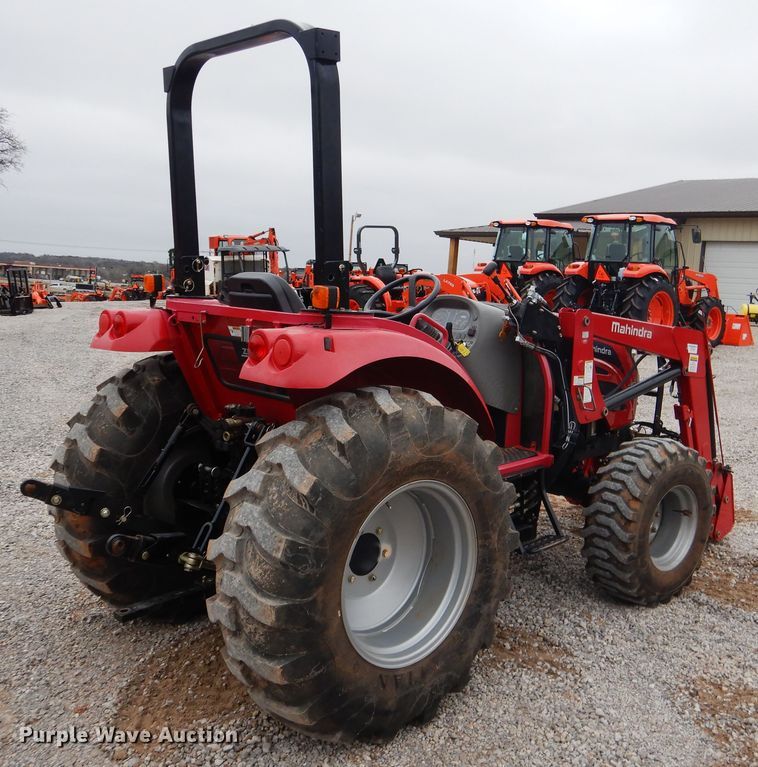 image for item ES9598 2016 Mahindra 2555 MFWD tractor