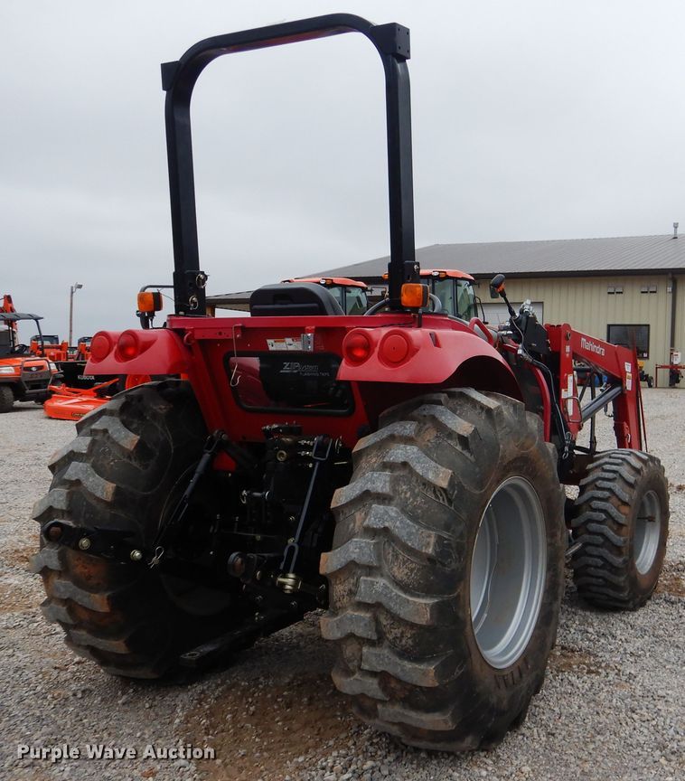 image for item ES9598 2016 Mahindra 2555 MFWD tractor