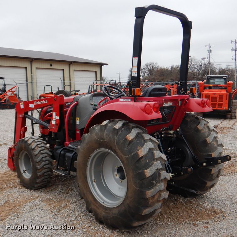 image for item ES9598 2016 Mahindra 2555 MFWD tractor