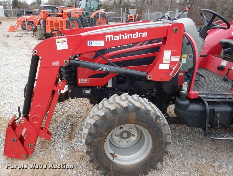 image for item ES9598 2016 Mahindra 2555 MFWD tractor