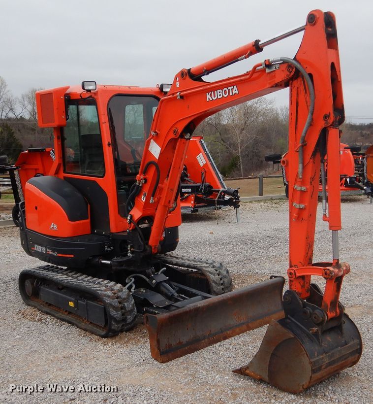 2015 Kubota KX913S2 Super Series 2 mini excavator in Davis, OK Item