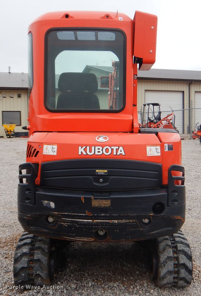 image for item ES9599 2015 Kubota KX91-3S2 Super Series 2 mini excavator