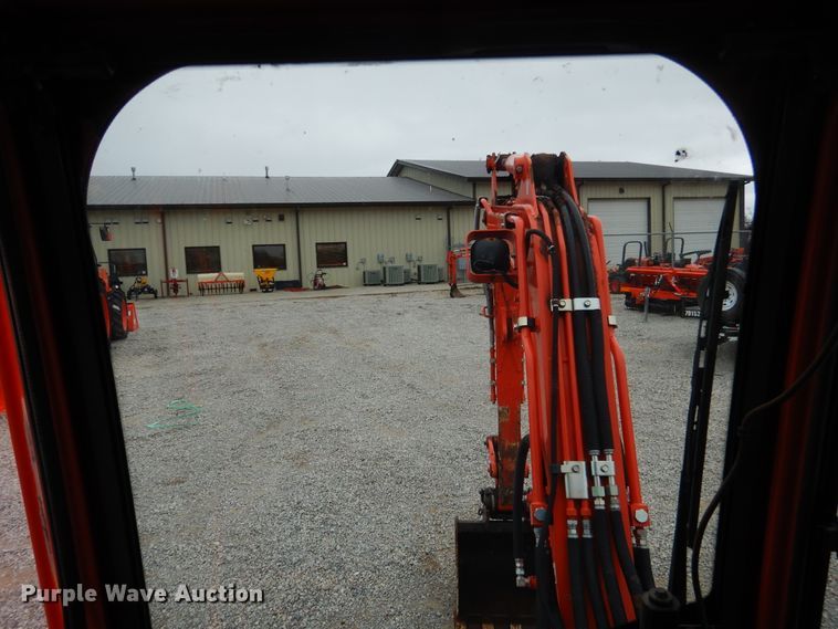 image for item ES9599 2015 Kubota KX91-3S2 Super Series 2 mini excavator