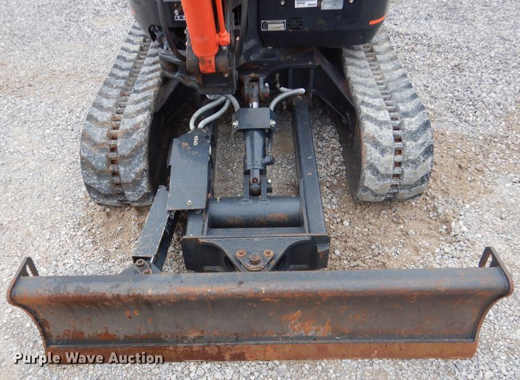 image for item ES9599 2015 Kubota KX91-3S2 Super Series 2 mini excavator