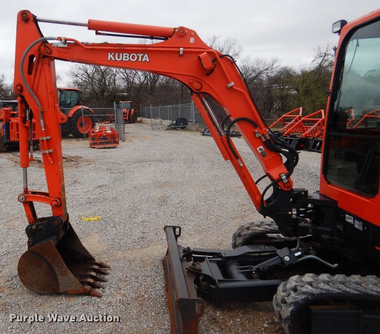 image for item ES9599 2015 Kubota KX91-3S2 Super Series 2 mini excavator
